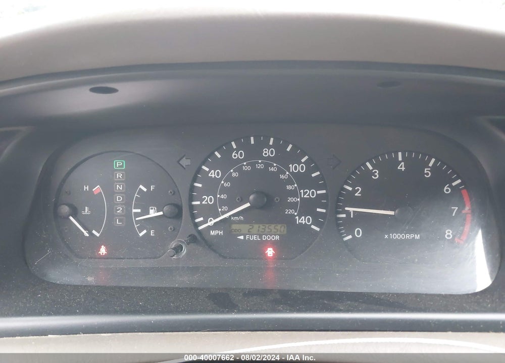 2000 TOYOTA CAMRY LE VIN: JT2BG28K4Y0515612
