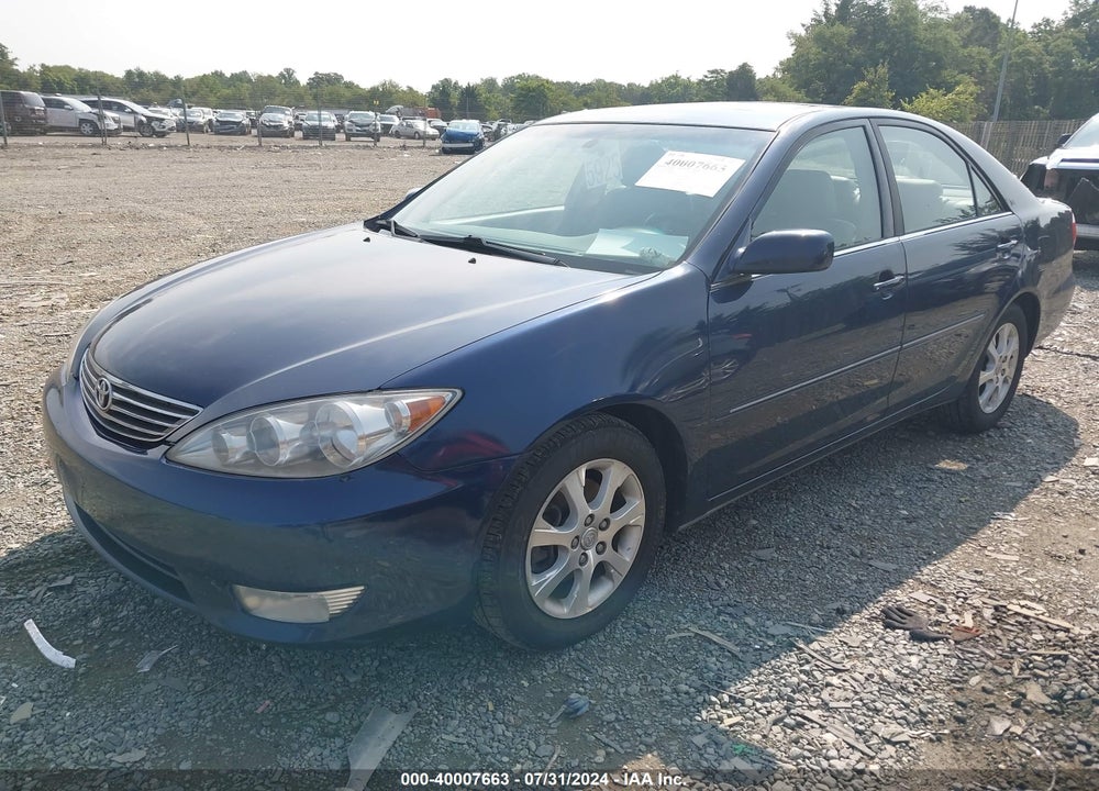 2005 TOYOTA CAMRY XLE V6 VIN: 4T1BF30K95U104816
