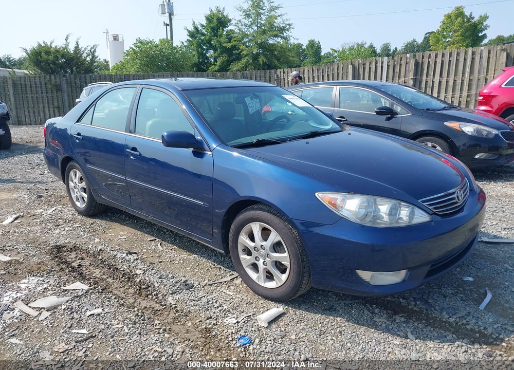 2005 TOYOTA CAMRY XLE V6 VIN: 4T1BF30K95U104816