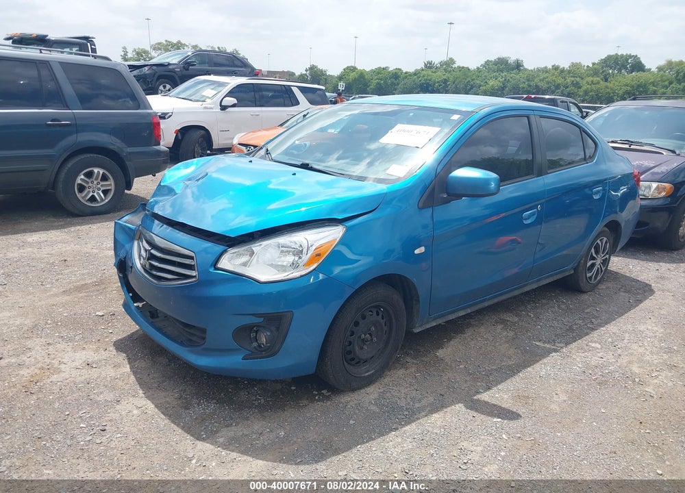 2019 MITSUBISHI MIRAGE G4 ES VIN: ML32F3FJ1KHF04947
