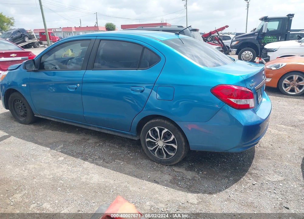 2019 MITSUBISHI MIRAGE G4 ES VIN: ML32F3FJ1KHF04947