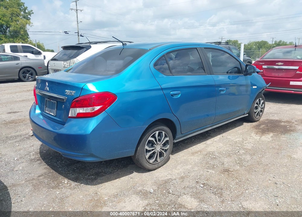 2019 MITSUBISHI MIRAGE G4 ES VIN: ML32F3FJ1KHF04947