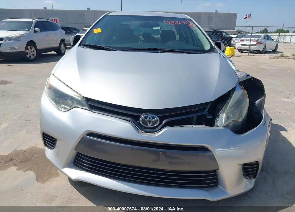 2015 TOYOTA COROLLA LE VIN: 5YFBURHE5FP251614