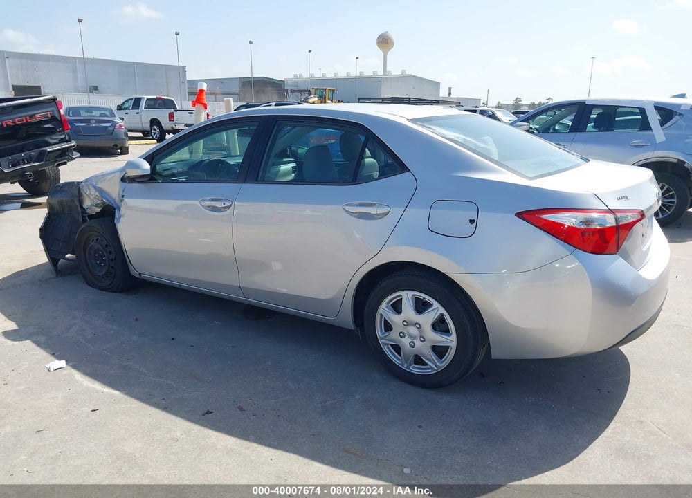 2015 TOYOTA COROLLA LE VIN: 5YFBURHE5FP251614