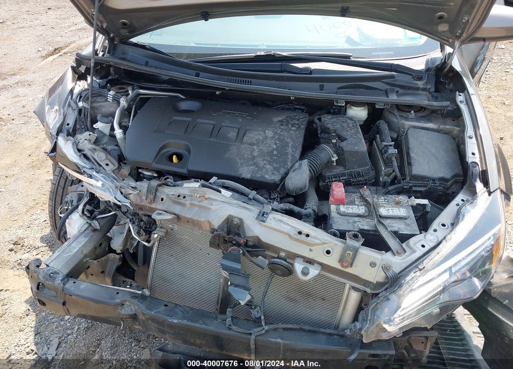 2018 TOYOTA COROLLA LE VIN: 2T1BURHE1JC103405