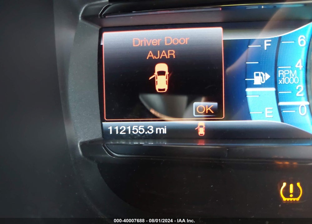 2013 FORD TAURUS LIMITED VIN: 1FAHP2J87DG227624