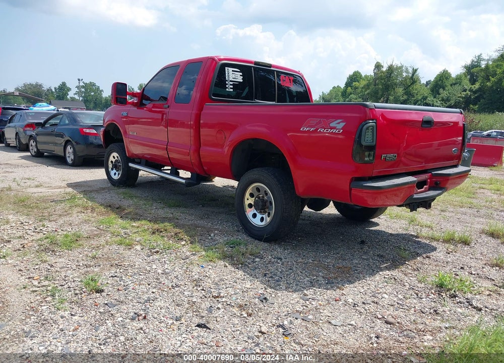 2004 FORD F-250 LARIAT/XL/XLT VIN: 1FTNX21P74EA65560
