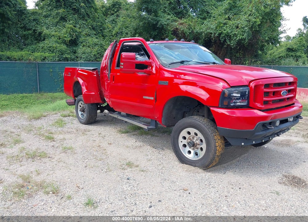 2004 FORD F-250 LARIAT/XL/XLT VIN: 1FTNX21P74EA65560