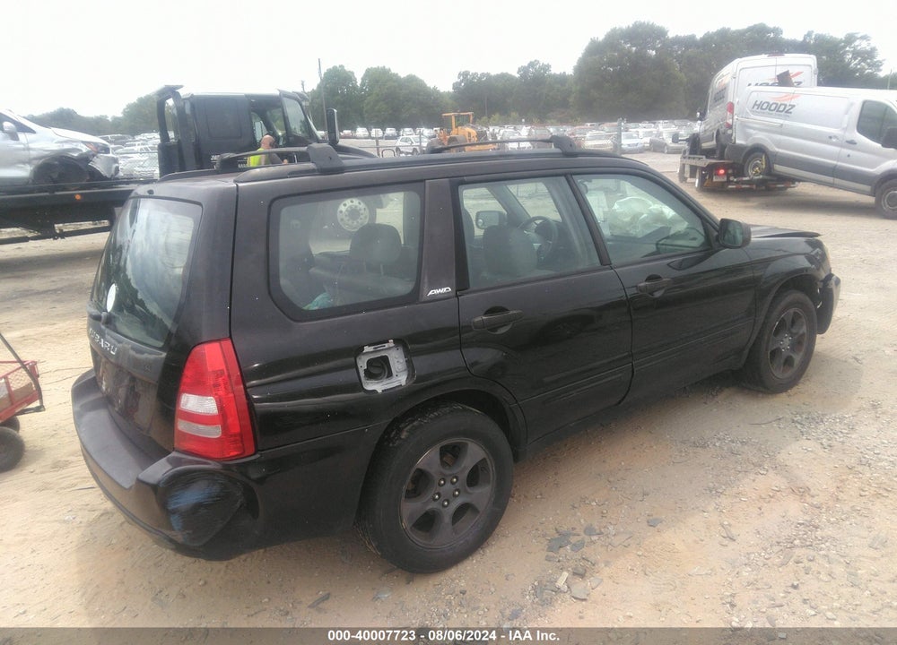 2004 SUBARU FORESTER 2.5XS VIN: JF1SG65604H735921