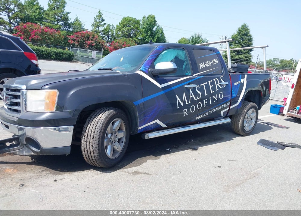 2012 GMC SIERRA 1500 SLE VIN: 3GTP1VE00CG242286