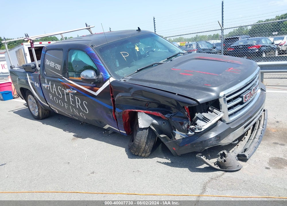 2012 GMC SIERRA 1500 SLE VIN: 3GTP1VE00CG242286