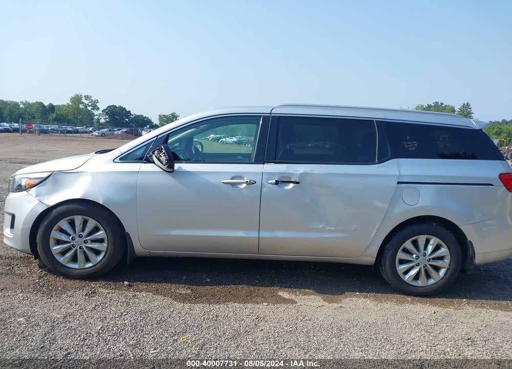 2016 KIA SEDONA EX VIN: KNDMC5C12G6147728