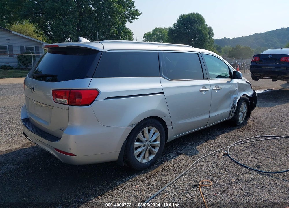 2016 KIA SEDONA EX VIN: KNDMC5C12G6147728