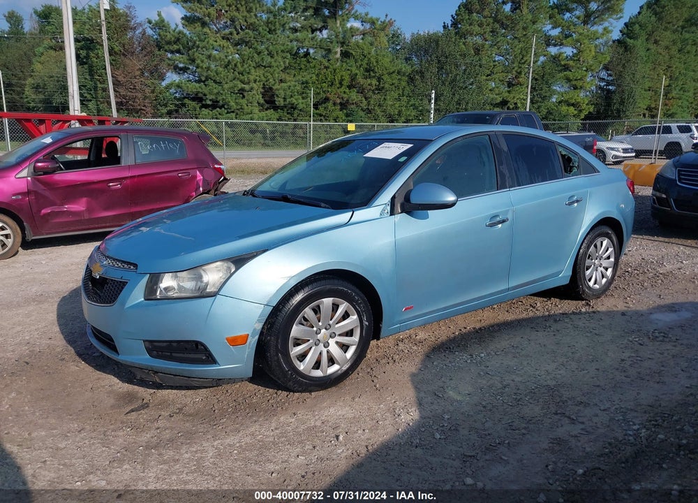 2011 CHEVROLET CRUZE 1LT VIN: 1G1PF5S96B7210479
