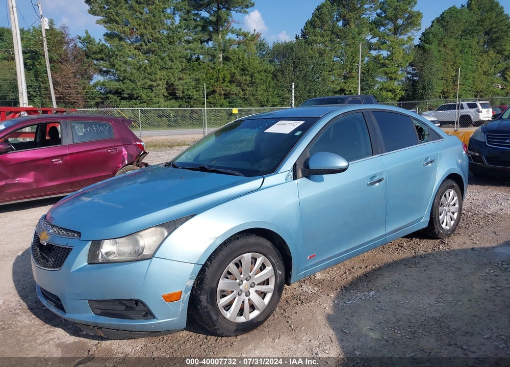2011 CHEVROLET CRUZE 1LT VIN: 1G1PF5S96B7210479