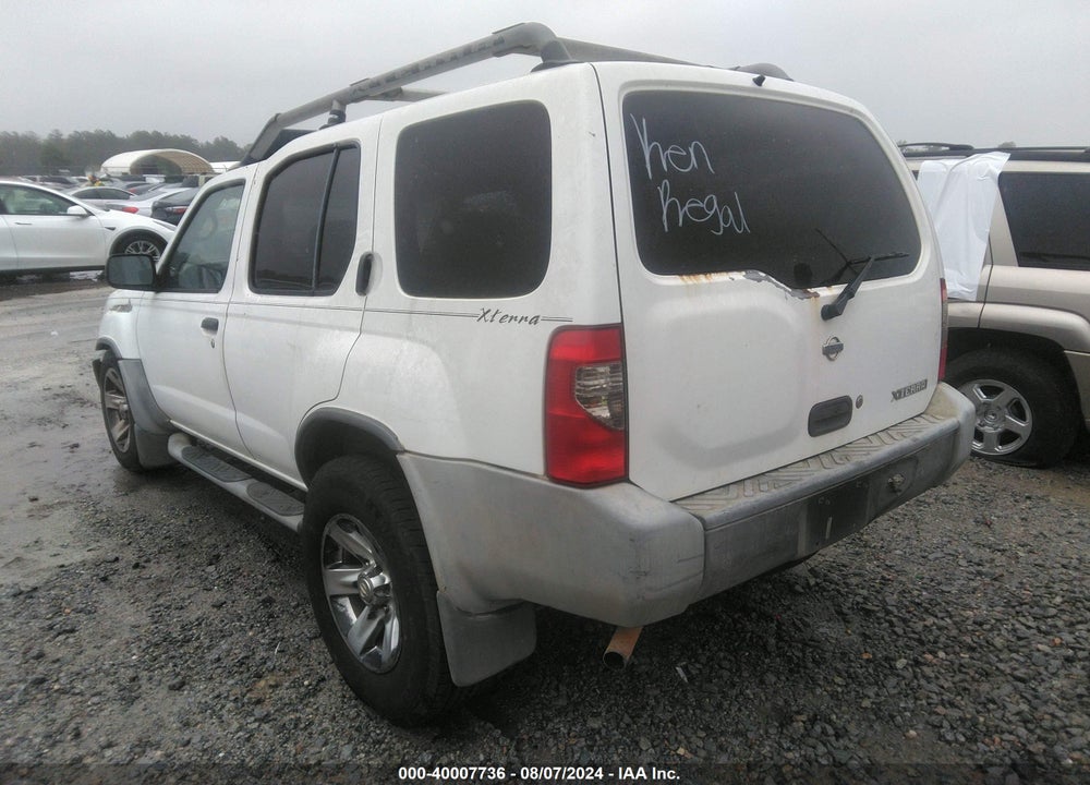 2000 NISSAN XTERRA SE/XE VIN: 5N1ED28T2YC576926