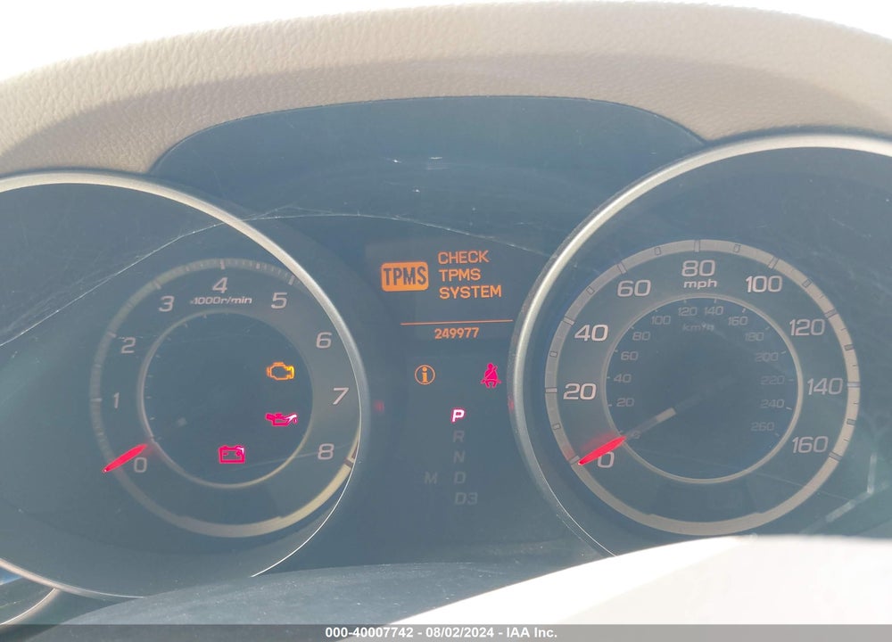 2007 ACURA MDX TECHNOLOGY PACKAGE VIN: 2HNYD28317H513677