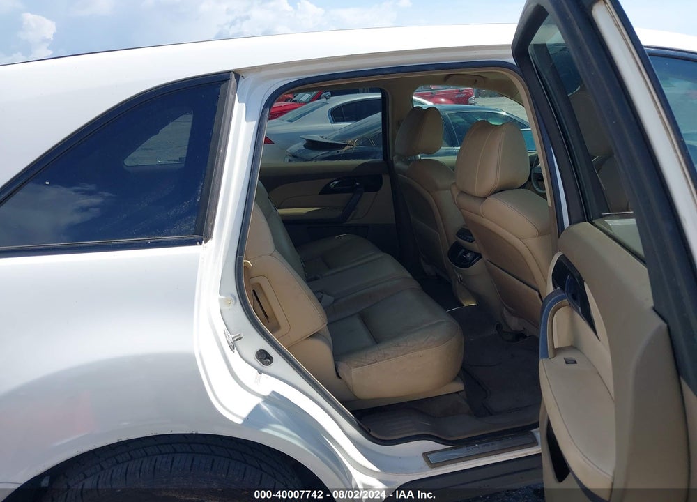 2007 ACURA MDX TECHNOLOGY PACKAGE VIN: 2HNYD28317H513677