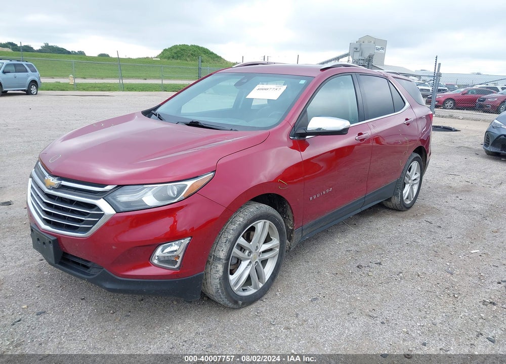2020 CHEVROLET EQUINOX AWD PREMIER 2.0L TURBO VIN: 2GNAXYEXXL6223931