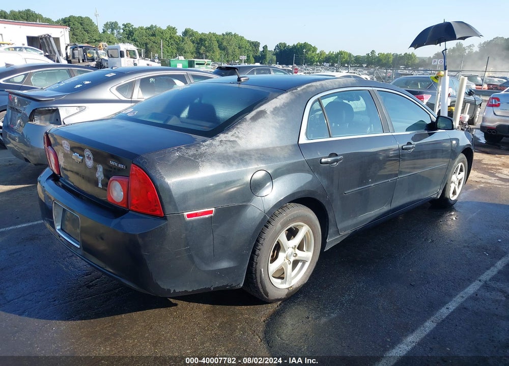 2008 CHEVROLET MALIBU LS VIN: 1G1ZG57B98F197016