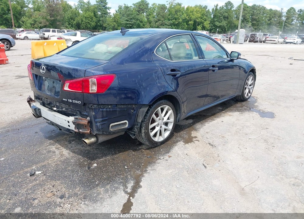 2013 LEXUS IS 250 VIN: JTHCF5C29D5063076