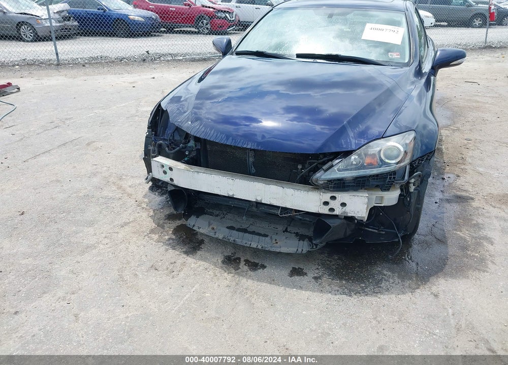2013 LEXUS IS 250 VIN: JTHCF5C29D5063076