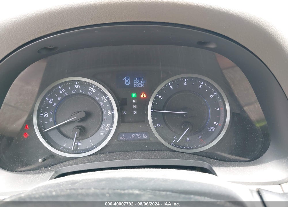 2013 LEXUS IS 250 VIN: JTHCF5C29D5063076