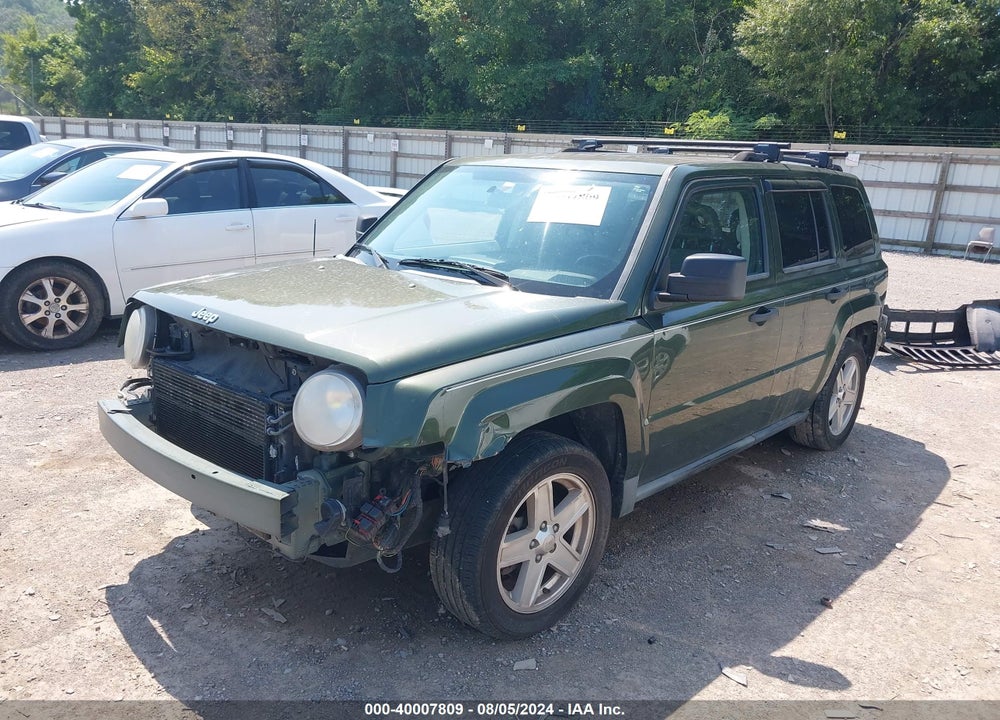 2007 JEEP PATRIOT SPORT VIN: 1J8FF28W37D251216