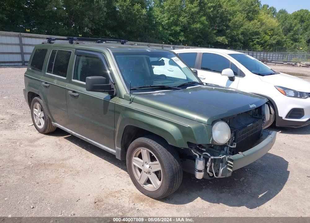 2007 JEEP PATRIOT SPORT VIN: 1J8FF28W37D251216
