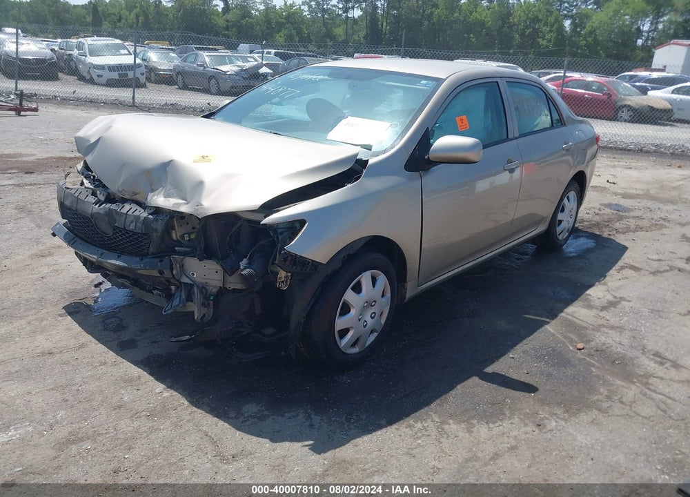 2009 TOYOTA COROLLA LE VIN: 2T1BU40E59C130987