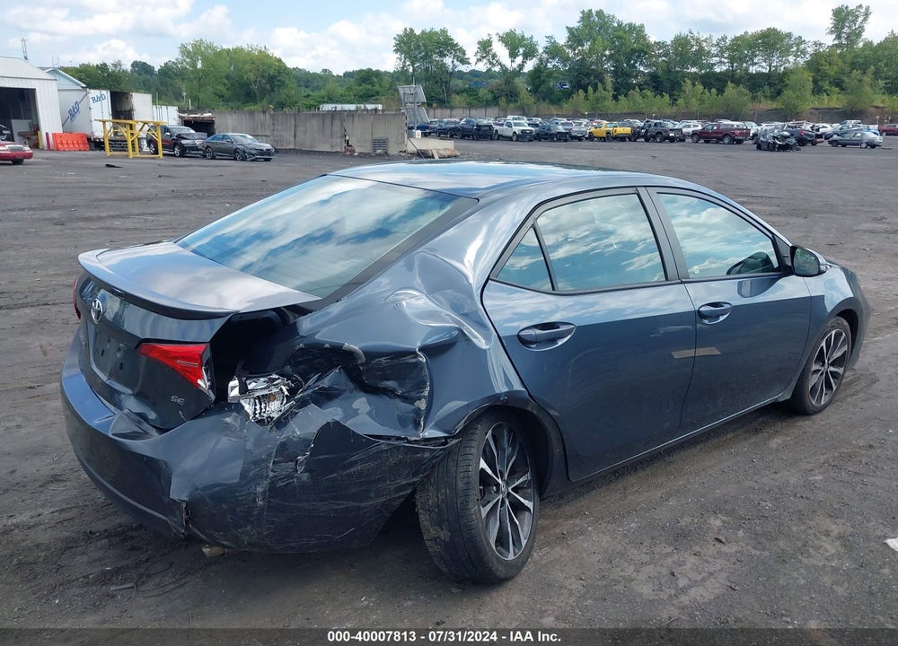 2019 TOYOTA COROLLA SE VIN: 2T1BURHEXKC241672