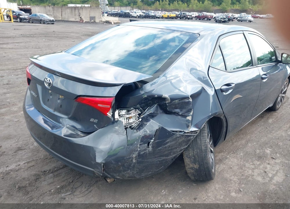 2019 TOYOTA COROLLA SE VIN: 2T1BURHEXKC241672