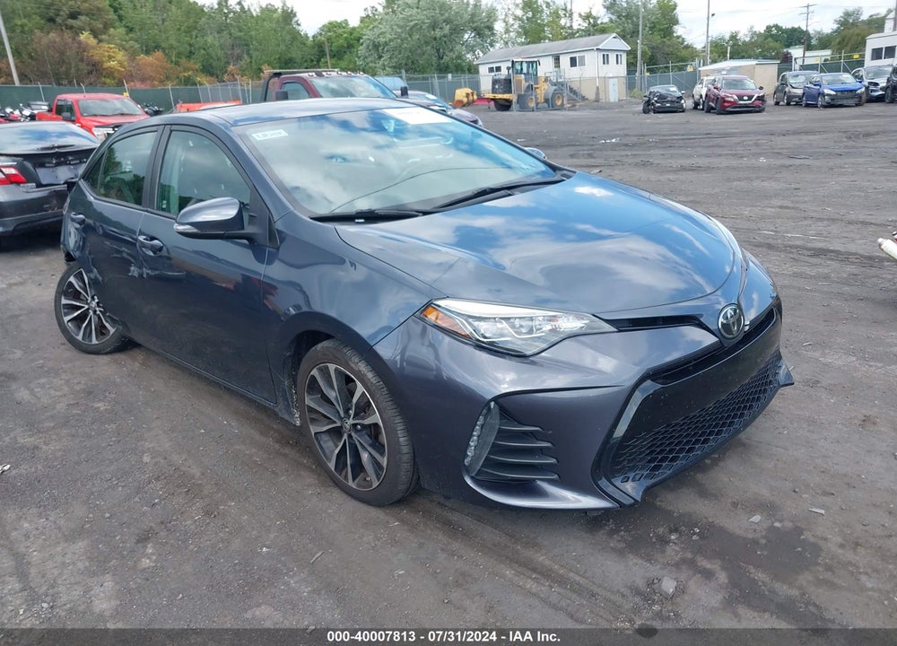 2019 TOYOTA COROLLA SE VIN: 2T1BURHEXKC241672
