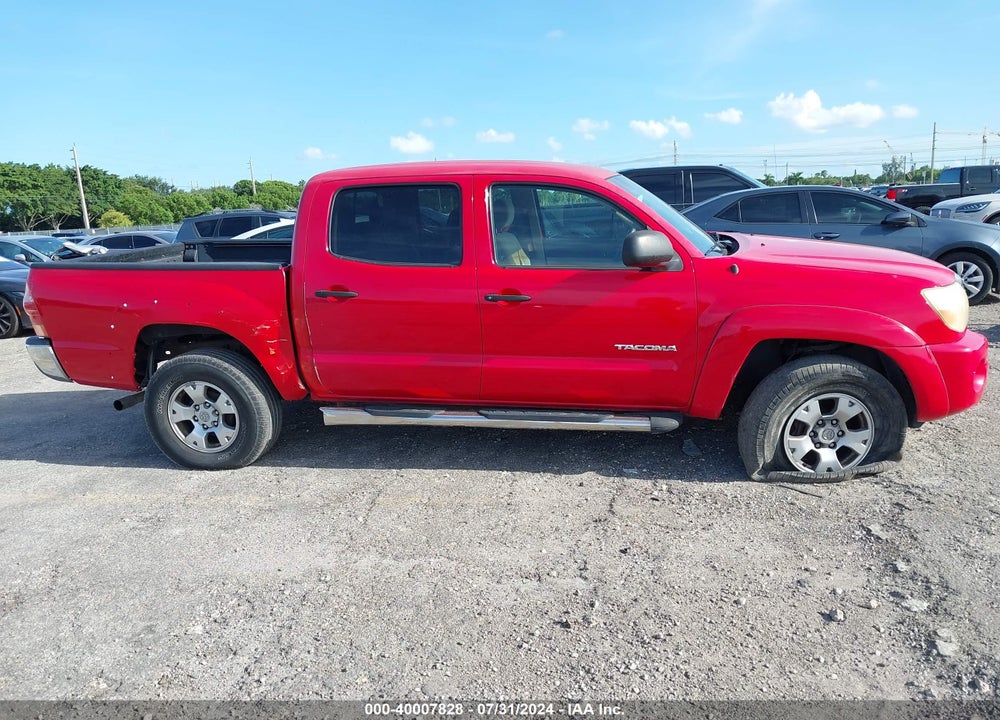 2008 TOYOTA TACOMA PRERUNNER V6 VIN: 3TMJU62N58M061163
