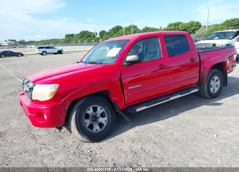 2008 TOYOTA TACOMA PRERUNNER V6 VIN: 3TMJU62N58M061163