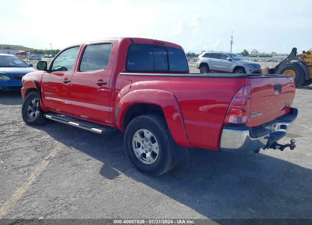 2008 TOYOTA TACOMA PRERUNNER V6 VIN: 3TMJU62N58M061163