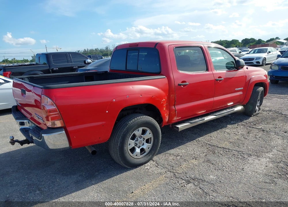 2008 TOYOTA TACOMA PRERUNNER V6 VIN: 3TMJU62N58M061163
