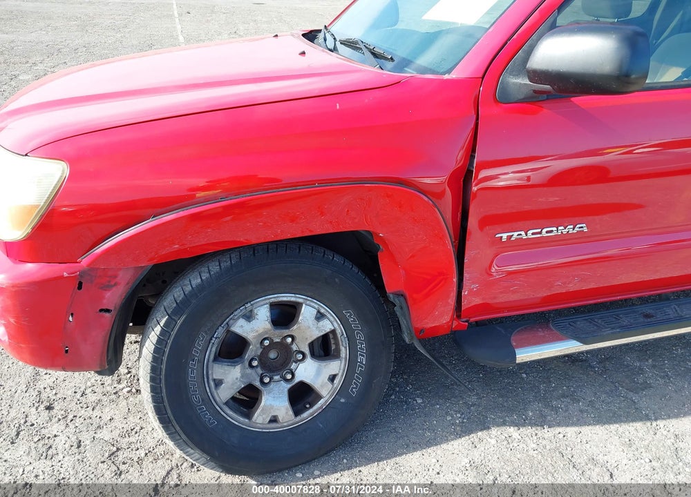 2008 TOYOTA TACOMA PRERUNNER V6 VIN: 3TMJU62N58M061163