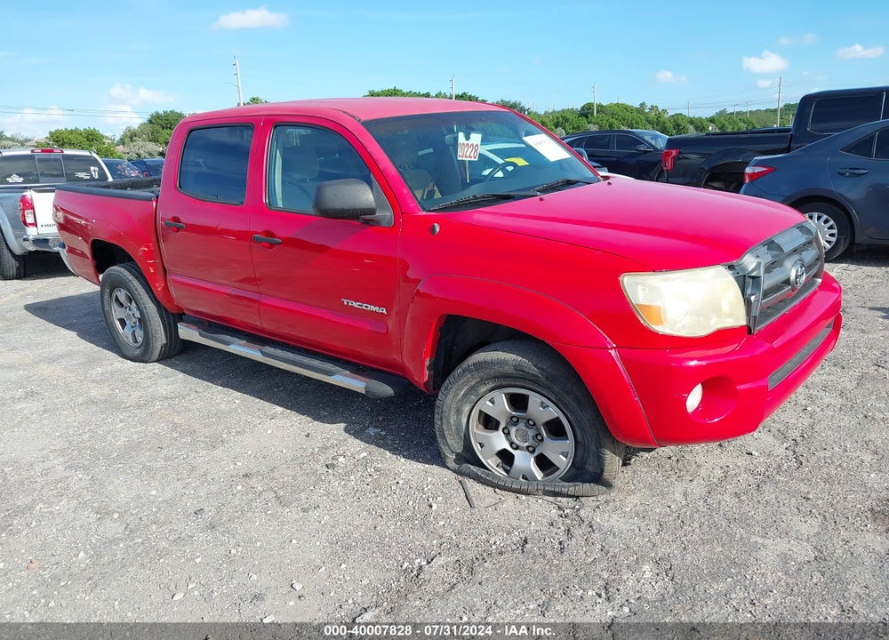 2008 TOYOTA TACOMA PRERUNNER V6 VIN: 3TMJU62N58M061163
