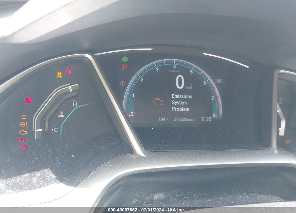 2017 HONDA CIVIC EX-T VIN: 19XFC1F32HE006720