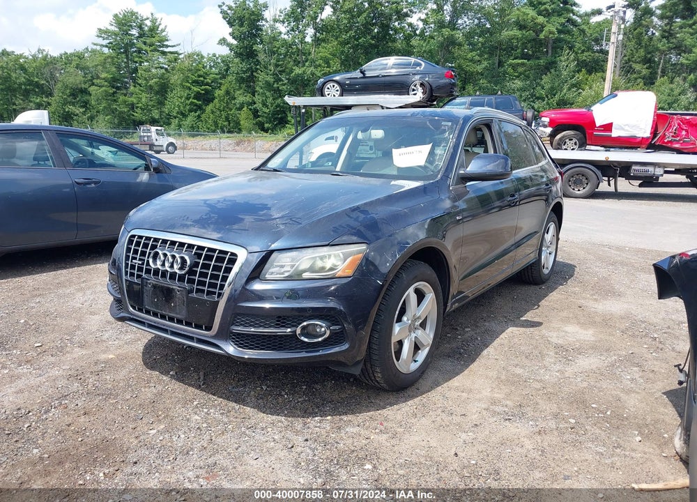 2012 AUDI Q5 3.2 PREMIUM PLUS VIN: WA1DKAFP7CA126709
