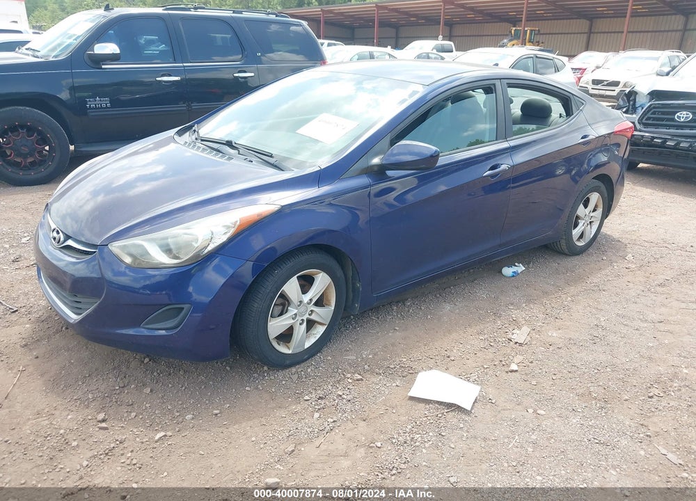 2013 HYUNDAI ELANTRA GLS VIN: 5NPDH4AE9DH431294