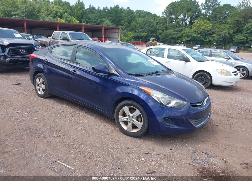 2013 HYUNDAI ELANTRA GLS VIN: 5NPDH4AE9DH431294