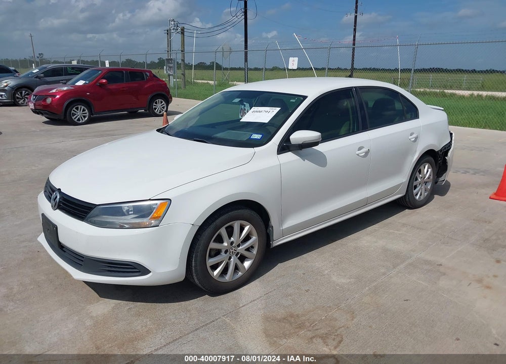 2012 VOLKSWAGEN JETTA 2.5L SE VIN: 3VWDX7AJ2CM412996
