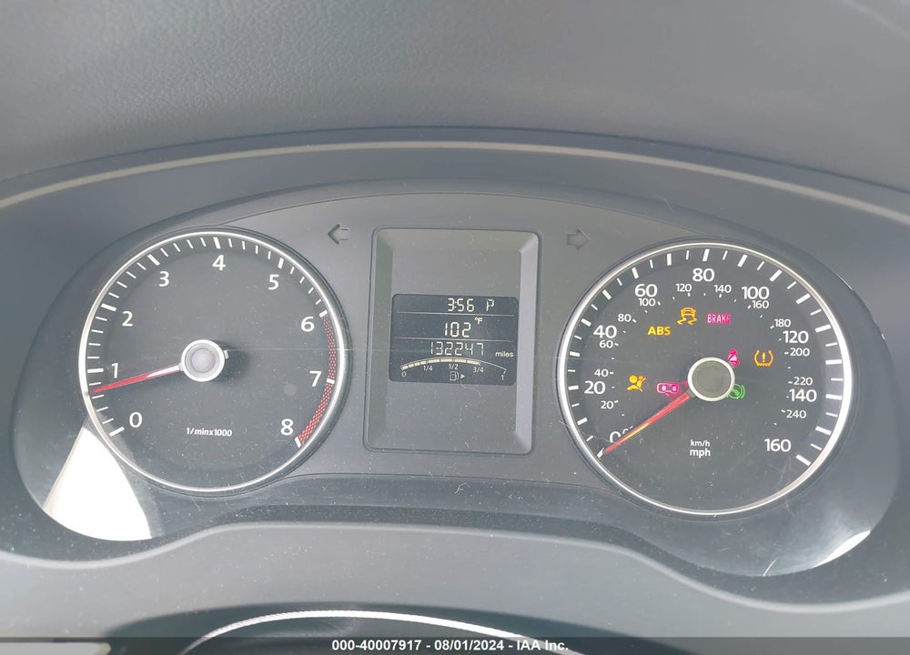 2012 VOLKSWAGEN JETTA 2.5L SE VIN: 3VWDX7AJ2CM412996