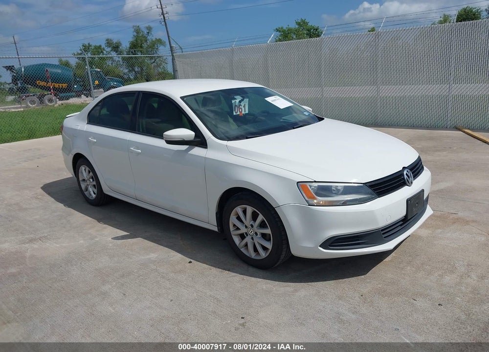 2012 VOLKSWAGEN JETTA 2.5L SE VIN: 3VWDX7AJ2CM412996
