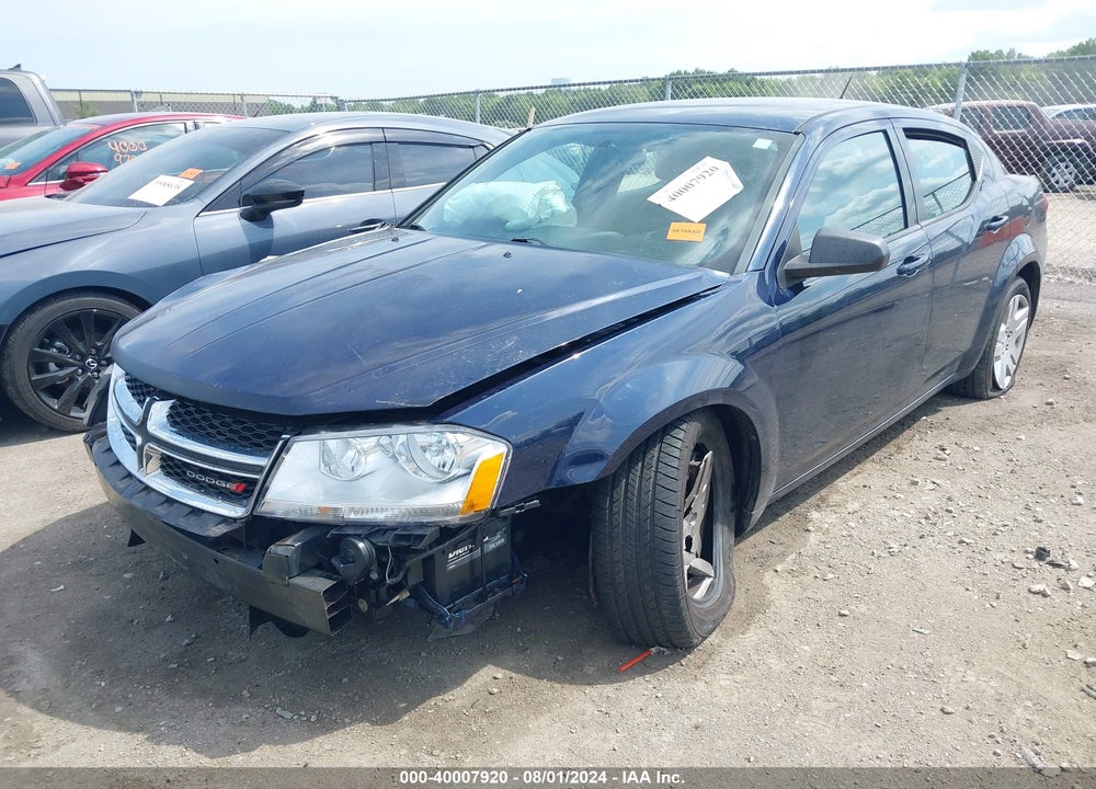2013 DODGE AVENGER SE V6 VIN: 1C3CDZAG3DN757229