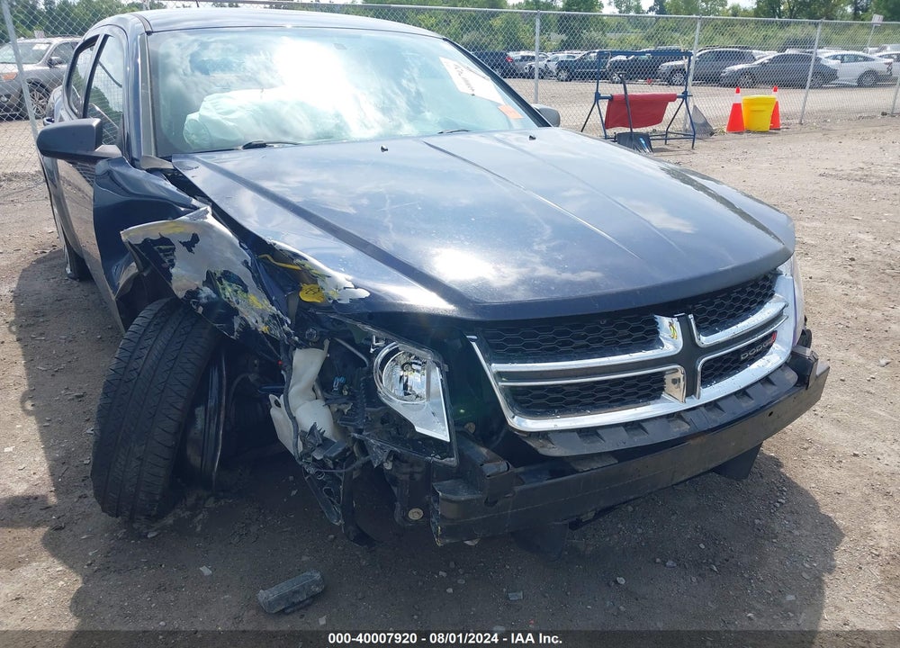 2013 DODGE AVENGER SE V6 VIN: 1C3CDZAG3DN757229