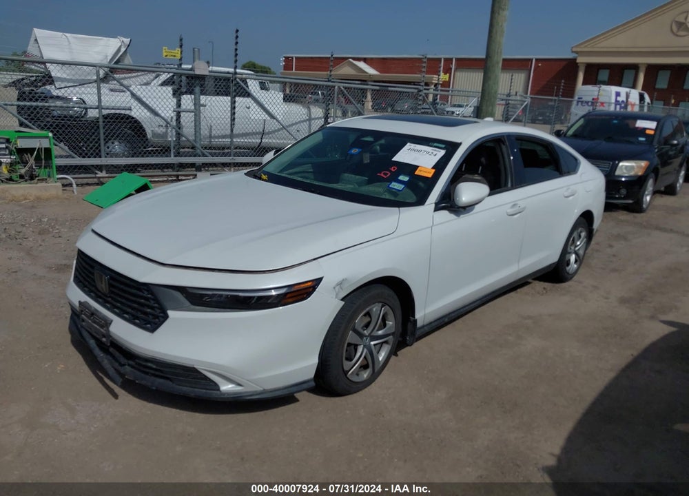 2023 HONDA ACCORD VIN: 1HGCY1F30PA055258