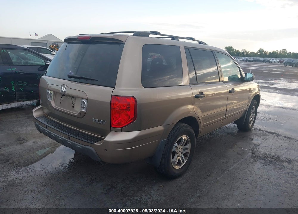 2003 HONDA PILOT EX-L VIN: 2HKYF187X3H617115